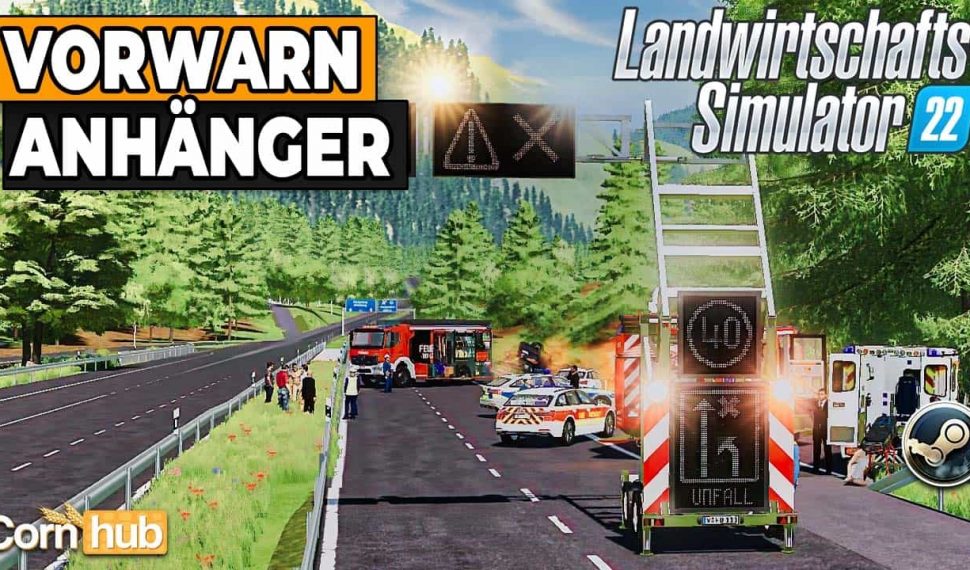 LS22 Vorwarnanhänger