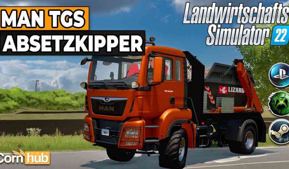 LS22 MAN TGS Absetzkipper