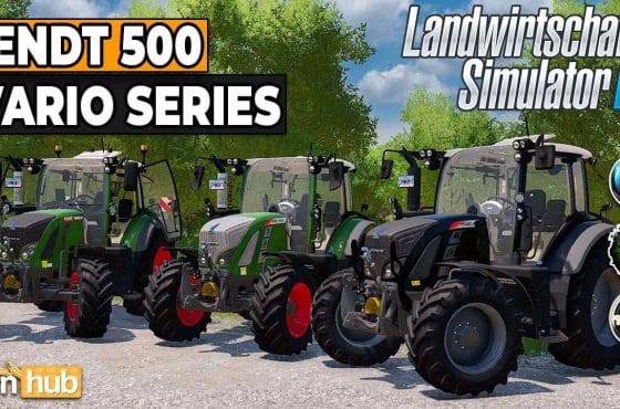 LS22 Fendt 500 Vario Series