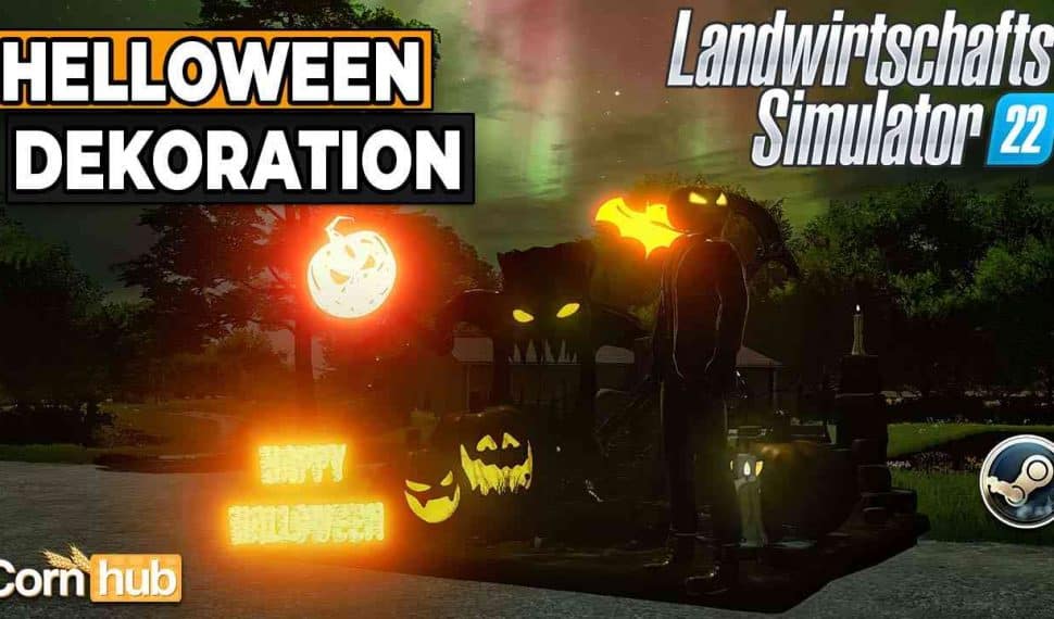 LS22 Halloween Dekoration
