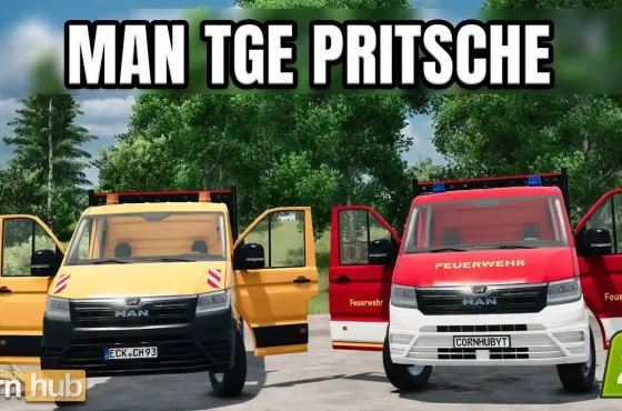 LS25 MAN TGE Pritsche