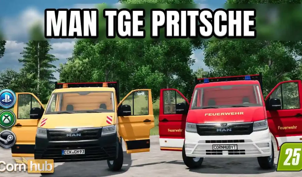 LS25 MAN TGE Pritsche