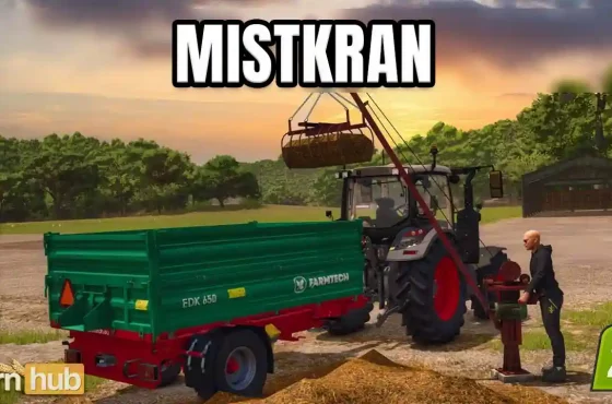LS25 Mistkran