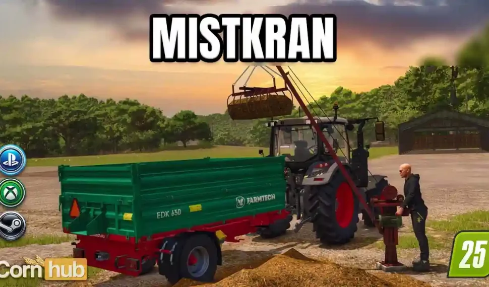 LS25 Mistkran