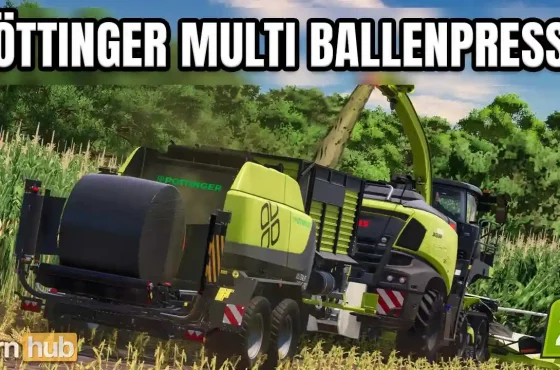 LS25 Pöttinger Multi Ballenpresse