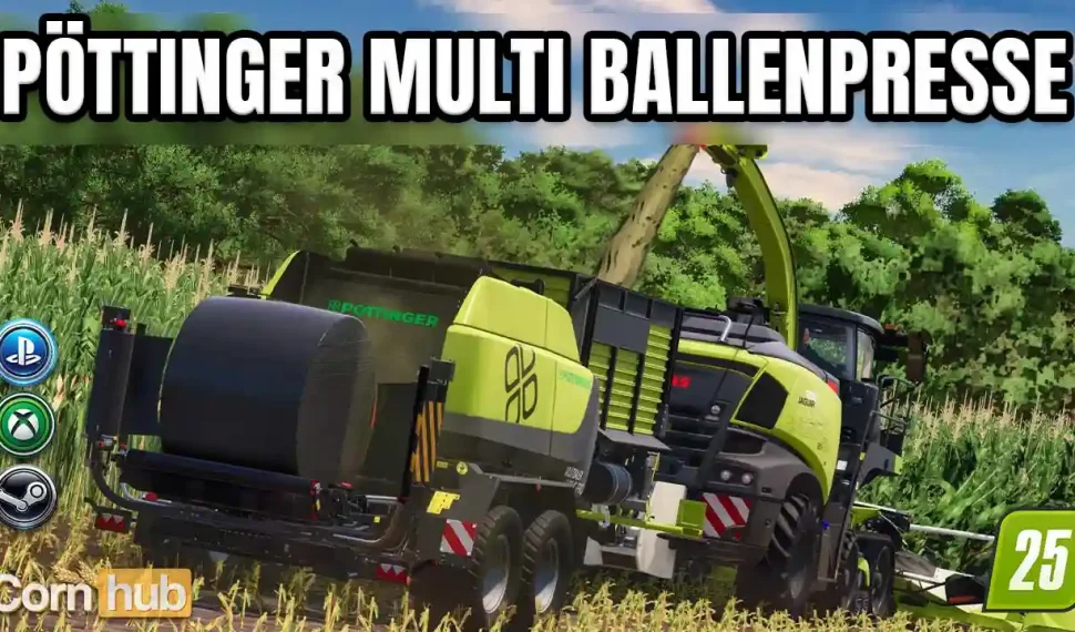 LS25 Pöttinger Multi Ballenpresse