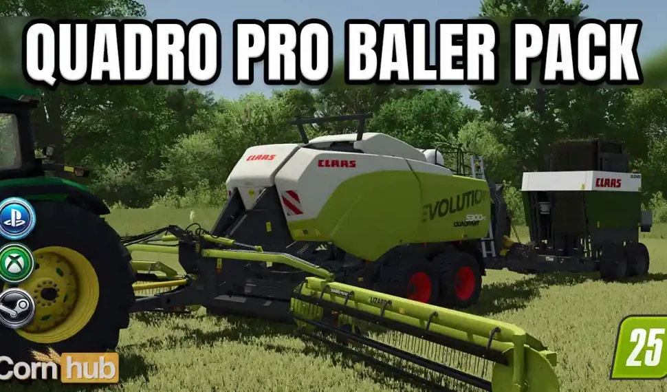 LS25 Quadro Pro Baler Pack