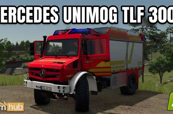 LS25 Mercedes Unimog 5023 TLF 3000