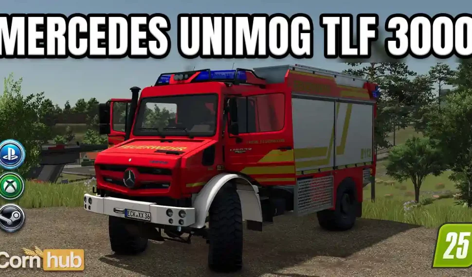 LS25 Mercedes Unimog 5023 TLF 3000