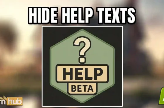 LS25 Hide Help Texts