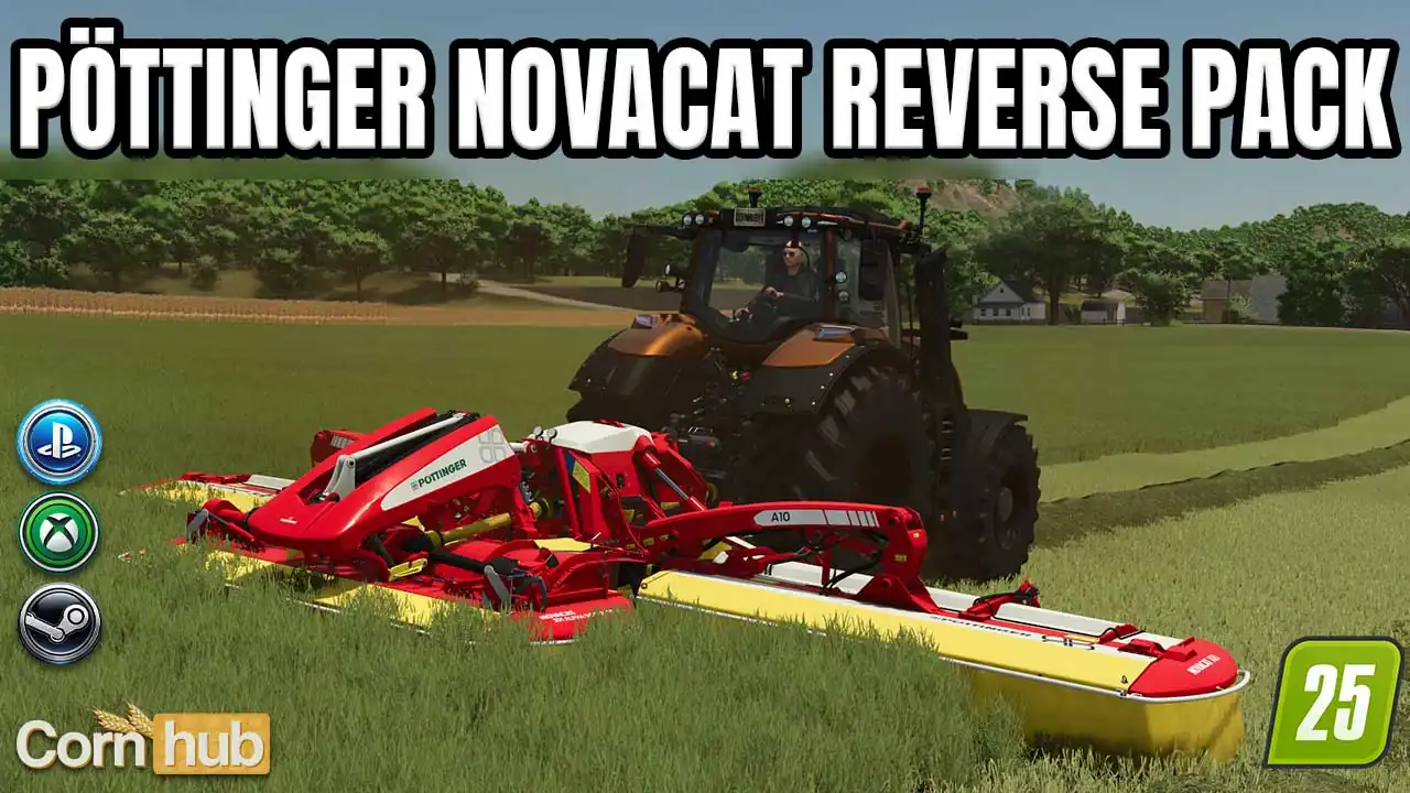 LS25 Pöttinger Novacat Reverse Pack